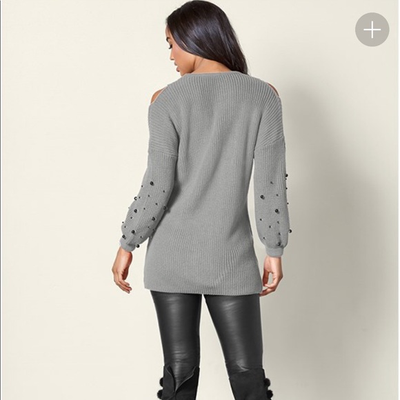 Venus cold shoulder cardigan - Picture 2 of 6